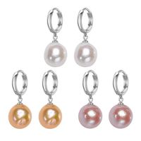 Olivie Perlové krúžkové náušnice BAROKO 7602 Farba: Biela