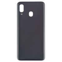 Zadnji pokrov (pokrov baterije) Samsung Galaxy A40 črn