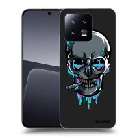 Silikónový čierny obal pre Xiaomi 13 - EARTH - Lebka 3.0