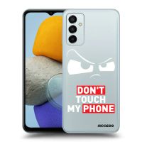 Silikónový prehľadný obal pre Samsung Galaxy M23 5G - Cloudy Eye - Transparent