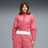 PUMA Dare To Oversized Gewebte Jacke Damen, Kleidung, Rosa, XL