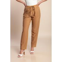 Lange Hose In Übergröße, Kamel