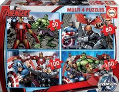 Avengers 4v1 - puzzle z kategorie 15 - 60 dílků