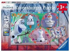 Ledové Království 2 - Olaf - puzzle z kategorie 15 - 60 dílků