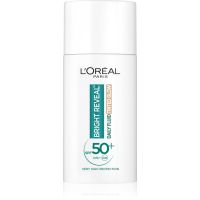 L’Oréal Paris Bright Reveal fluid rozświetlająco-tonujący przeciw przebarwieniom SPF 50+ 50 ml