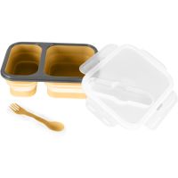 Zopa Silicone Lunch Box Large набір посуду Mustard Yellow 21x15 cm 1 кс