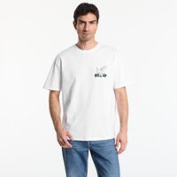 T-shirt Urbanc Classics Welcome To Rio Oversize Tee White XS