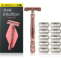 Wilkinson Sword Intuition Rose Gold бритва + запасні леза 9 штук
