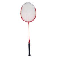 Badmintonová raketa SPARTAN JIVE červeno-bílá