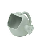 Scrunch Silikoneimer und -kanne 2in1 in Form eines Fisches, Sage Green