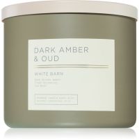 Bath & Body Works Dark Amber & Oud mirisna svijeća 411 g