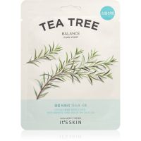 It´s Skin The Fresh Mask Tea Tree ревитализираща платнена маска за проблемна кожа, акне 18 гр.