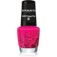 Dermacol Neon neonski lak za nohte odtenek 46 Poppy Pink 5 ml