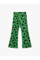 Koton Girl Green Patterned