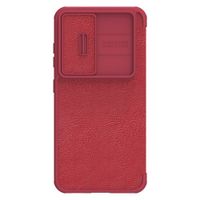 NILLKIN QIN LEATHER Samsung Galaxy S23 5G rdeč