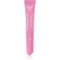 Dermacol Lip Treat Hydratisierendes Lipgloss Farbton 5 Pink Kiss (Strawberries & Cream) 10 ml