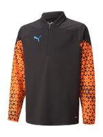 PUMA Tehnička sportska majica  svijetloplava / narančasta / crna