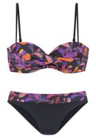 VIVANCE Bikini  ljubičasta / narančasta / crvena / crna