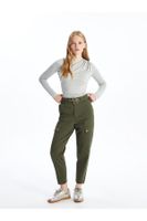 LC Waikiki Belted Waist Slim Fit Women's Cargo Pants