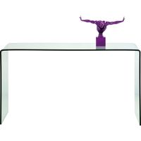 Kare-Design KONZOLOVÝ STOLÍK, priehľadné, 120/30/76 cm