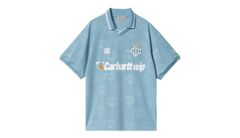 Carhartt WIP S/S HarttÉs Football T-Shirt Pánske - Tričká Carhartt WIP - Modrá - I034625_2UH_XX-XL - Size: XL