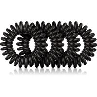 BrushArt Hair Rings gumki do włosów Black 4 szt.