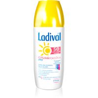 Ladival Sensitive Plus transzparens napozó spray a bőr öregedése ellen érzékeny bőrre SPF 50+ 150 ml