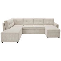 Carryhome SEDACIA SÚPRAVA, textil, prírodná farba
