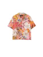 Desigual Bluza  maslinasta / ljubičasta / narančasta / roza