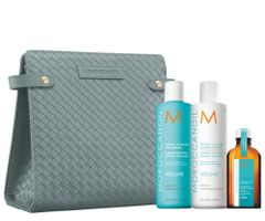 Darčeková sada pre objem jemných vlasov Moroccanoil Holiday Set Volume + taštička zadarmo + darček zadarmo