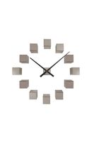 Karlsson Nástenné hodiny Karlsson DIY Cubic Metallic