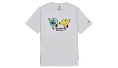 Converse Renew Together We Can Tee White - Pánske - Tričko Converse - Biele - 10023059-A02 - Veľkosť: S