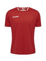 Hummel Tehnička sportska majica 'Authentic'  krvavo crvena / bijela