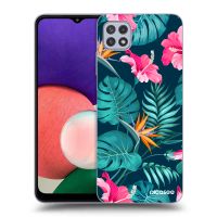 ULTIMATE CASE pro Samsung Galaxy A22 A226B 5G - Pink Monstera