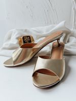 Női arany papucs DORIMI