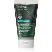 Tołpa Green Men tisztító peelinges gél hidratáló hatással 150 ml