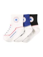 CONVERSE Čarape  plava / lubenica roza / crna / prljavo bijela