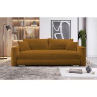 MID.YOU ROZKLADACIA POHOVKA, textil, hrdzavá