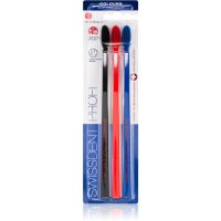 Swissdent Profi Colours četkice za zube soft-medium black, red, blue 3 kom