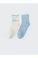 LC Waikiki 2-Piece Pisces Girls & Women's Crew Neck Socks