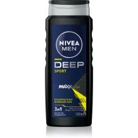 NIVEA MEN Deep Sport енергетичний гель для душа для чоловіків 500 мл