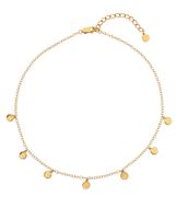 Hot Diamonds Půvabný pozlacený náhrdelník s diamantem Jac Jossa Soul DN148