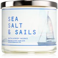 Bath & Body Works Sea Salt & Sails lumânare parfumată 411 g