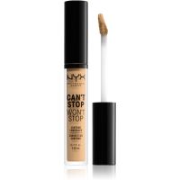 NYX Professional Makeup Can't Stop Won't Stop Flüssig-Korrektor Farbton 08 True Beige 3.5 ml