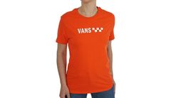 Vans Wm Brand Striper Bf Grenadine Dámske - Tričká Vans - Červená - VN0A4DODYEP-S - Size: S