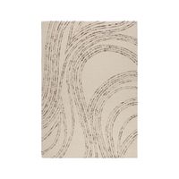 Flair Rugs VLNENÝ KOBEREC, 80/150 cm hnedá, prírodná farba