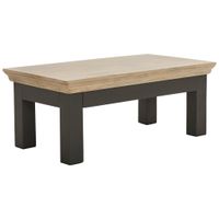 Livetastic KONFERENČNÝ STOLÍK, sivá, prírodná farba, drevo, 100/40/55 cm