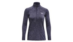 Under Armour W Tech Twist ½ Zip Purple Dámske - Mikiny a mikiny s kapucou Under Armour - Fialová - 1320128-558-XS - Size: XS