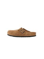 BIRKENSTOCK Natikače s potpeticom 'Boston SFB'  svijetlosmeđa