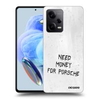 Silikónový prehľadný obal pre Xiaomi Redmi Note 12 Pro 5G - White Fuel